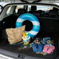 thumbnail image 2 of HUISEFOR Sea Turtle Flowers Car Trunk Mat for Women All Weather Trunk Protection Cargo Liner Non-Slip Easy Installation Fits for Most Cars SUV, 2 of 7