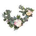 thumbnail image 1 of Hanging Flowers Swag, ABS Widely Applicable Weather  Flowers Swag 2pcs with Clip for Wedding, 1 of 8