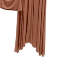 thumbnail image 5 of Wenini Women’s Solid Color Short Sleeve Casual Loungewear Set with Draped Top Loose Skirt Plus Size Pajama Set, 5 of 5