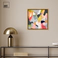 thumbnail image 3 of Just A Few Pops Colorful Pastel Boho Abstract Canvas Wall Art by Art Remedy, Gold Floater Frame, 16"x24", 3 of 7