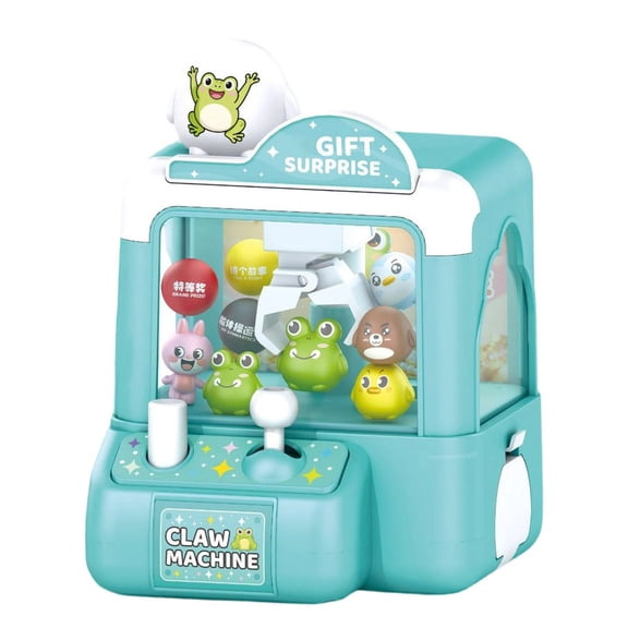 Junepar Claw Machine Mini Vending Machines Grabber Prize Dispenser Arcade Game Indoor Toy for Home Party Birthday Gifts