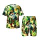 thumbnail image 1 of Fotbe st. patrick’s day gnomes Pijama Estampada de 2 Piezas para Niños – Ropa de Dormir de Manga Corta Cómoda para Niños y Niñas, Camiseta y Shorts de Algodón-X-Large, 1 of 6