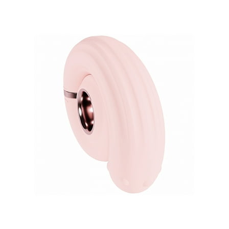 LoveLine Perles Rotating Beads Rechargeable Silicone Clitoral G-Spot Vibrator, Pink