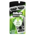 thumbnail image 3 of Gillette Mach 3 Sensitive Men 3 Blade Disposable Razor,6 count, 3 of 8