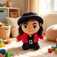 thumbnail image 3 of Michael Plush Doll, 10"Soft Stuffed Collectible Figure Plush, Unique Gift for Music Fans, 3 of 6