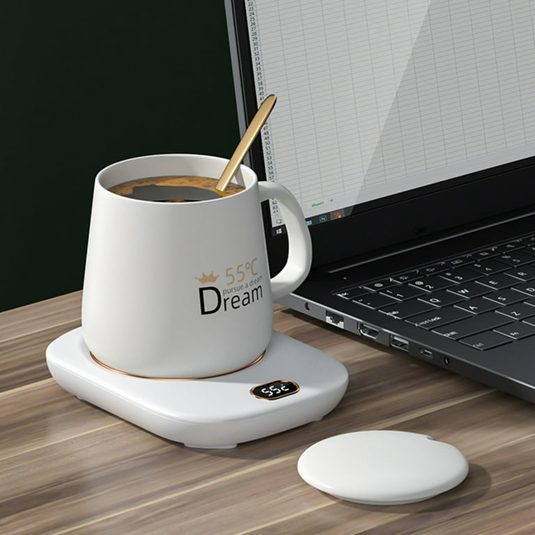 USB Cup Warmer Portable Warmer 3 Gear Coffee Mug Heating Coaster