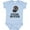 AE-Light Blue, variant on Inktastic Turkey Hunting Future Hunter Boys Baby Bodysuit