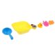 thumbnail image 1 of 6 uds., Flotador para bebés, de goma, peces, animales, juguetes para el , para , de de agua, juguete chirriant perfke Juguetes de baño de agua para niños, 1 of 9