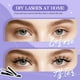 thumbnail image 2 of Kit de extensiones de pestañas LEESKELASH DIY Eyelash, 280 piezas individuales, 2 of 8