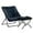 Navy Blue Chair, variant on X-Large Saucer Chair, Comfy Oversized Folding Chair, Faux-Fur Reading Chair for Teens, Adults, Foldable Accent Lazy Chair, Metal Frame Lounge Chair for Living Room, Bedroom, Dorm, Grey