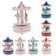 thumbnail image 1 of Carrusel Horse Girls Music Box, Caja De Carrusel Musical De 4 Caballos, Cajas De Música Perfectas Para / Niñas - Rosa / Azul / Rojo Rosado perfecl Caja de música de carrusel de madera, 1 of 8