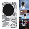 thumbnail image 1 of Funda Protectora PU A Prueba Polvo para XBOX Series S (camuflaje Gris), 1 of 9