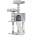 thumbnail image 1 of Árbol para gatos Feandrea MPCT141W01 gris claro 115 cm, 1 of 5