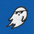 thumbnail image 2 of Dalix Ghost Mode Heavy Cotton Short Sleeve Summer Tee Mens in Royal Blue XL X-Large, 2 of 5