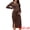 Brown, variant on DARING DIVA Women's Long Sleeve Bodycon Henley Collar Midi Maternity Dress M Brown