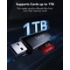 thumbnail image 5 of Lector de tarjetas Lexar de doble ranura USB-A USB 3.2 Gen 1 104 MB/s, 5 of 6