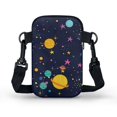thumbnail image 2 of HELLHERO Horse Silhouettes Small Crossbody Purse Polyester with Zipper for Outdoor Holiday Travel, 2 of 7