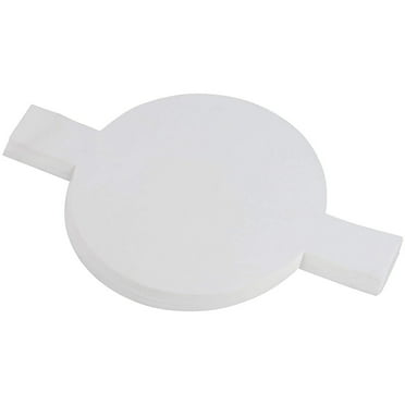 100 Pack 9 Inch Round Parchment Paper for Baking - Precut, Nonstick Cake Pan, Cheesecake Liners with Easy Lift Tabs for Home or Professional Cooks (White)