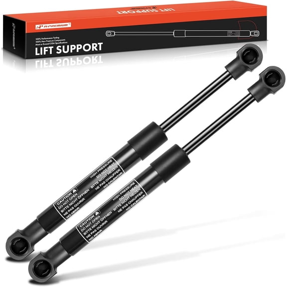 A-Premium Rear Engine Lid Lift Supports Shock Struts Replacement for Porsche Boxster 1997-2004 98651255101 2-PC Set