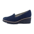 thumbnail image 2 of Vionic Womens Willa Suede Slip On Loafers, 2 of 8