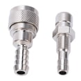 thumbnail image 3 of 3B2 70250 1, Stable Performance Metal Alloy Durable Fuel Line Connector 2pcs Male Female 5/16in For Outboard 2 4 Stroke 5HP To 90HP, 3 of 8