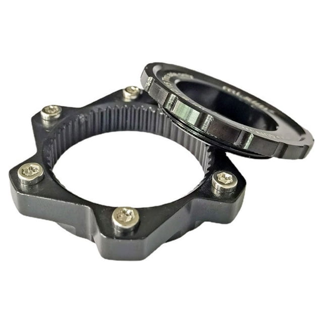 pitrice mi.xim Adaptateur Centerlock pour Vélo Accessoires de Disque de Frein Noir 1Ensemble