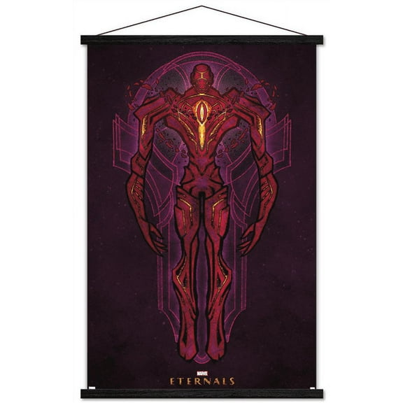 Marvel Eternals - Celestials Wall Poster with Wooden Magnetic Frame, 22.375" x 34"