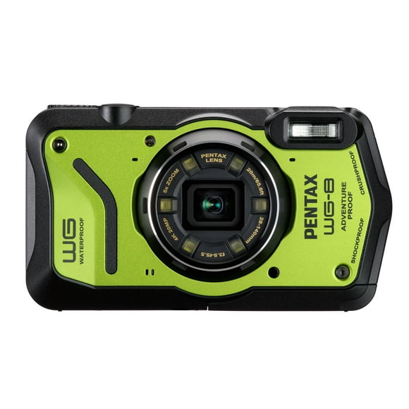 Cámara PENTAX WG-8 Green All-Weather Adventure 20MP 4K