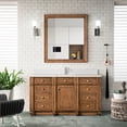 thumbnail image 3 of James Martin Vanities 157-V60S-SBR-1WZ Bristol 60" Single Basin Walnut Wood Vanity Set -, 3 of 4