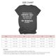 thumbnail image 5 of Camiseta con el alfabeto para mujer con cita peculiar, cuello redondo, mangas cortas, gris oscuro, fuente blanca, talla L Camiseta favorita para niños, 5 of 5