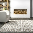 thumbnail image 6 of nuLOOM Carmel SpinClean Transitional Machine Washable Area Rug, 4' x 6', Carmel Beige, 6 of 7