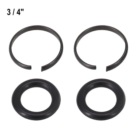 Homena 1/2 3/8 3/4 Impact Wrench Retaining Ring Clip With O-Ring Socket Retaining Clip Air Tools Accessories 2 Sets