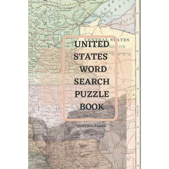 United States Word Search Puzzle Book, (Paperback)