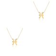 thumbnail image 2 of Collar de amistad Sonducket Ajustable dorado piscis 2Conjunto, 2 of 6