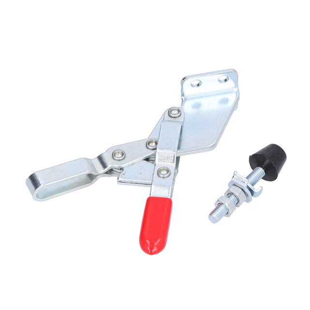 Peahefy Home Improvement,Toggle Clamp GH‑101‑B Quick Release Welding Clamp Fixture Equipment 100kg Clamping Force,Hand Tool