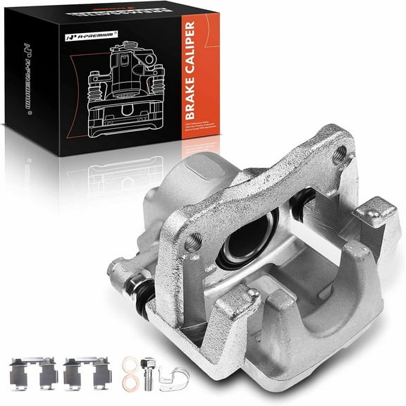A-Premium Brake Caliper Assembly with Bracket Compatible with Toyota RAV4 2006-2012 Rear Driver Side