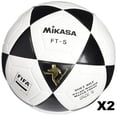 thumbnail image 3 of Mikasa FT5 Goal Master FIFA Soccer Ball Size 5 Official FootVolley Ball 2 Pack, 3 of 5