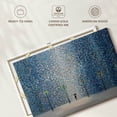 thumbnail image 6 of Elephant Stock Kiss Under The Rain Wall Art - Horizontal Canvas Wall Art - Living Room Wall Decor - Love Canvas - Blue And Gray Decor By Ekaterina Ermilkina - 12" x 8", 6 of 7