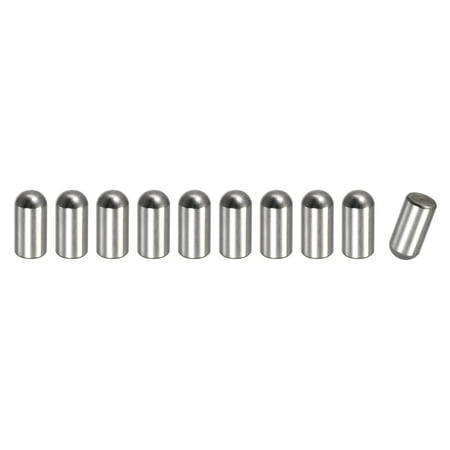 

8x16mm Dowel Pins 10 Pack Round Head Flat Chamfered End Dowel Pin