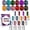 Magnetic Velvet, variant on modelones 32 PCS Gel Nail Polish Set, 28 Colors Spring Summer Rainbow Gel Polish with No Wipe Base Coat, Glitter & Glossy & Matte Top Coat Soak Off LED Nail Art Kit Salon at Home