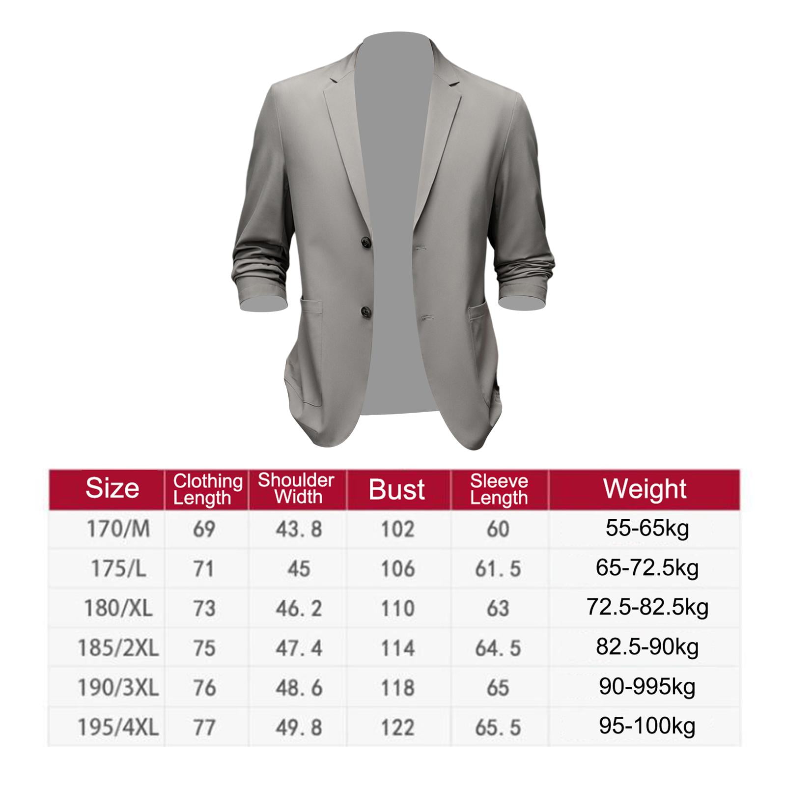 Suit Jacket Men Mens Sport Coats and s Suit Simple with Pocket
