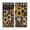 Yellow Beige Black, variant on Curtains 84 Inches Long 2 Panels, Farmhouse Sunflowers Grommets Window Treatment Curtain, Western Star Country Bird Pine Cone Thermal Curtains Drapes for Living Room/Bathroom