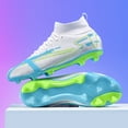 thumbnail image 3 of Botas de fútbol profesionales para hombres y mujeres, zapatos de entrenamiento de hierba, transpirables, superventas, estudiantes de alta calidad, Unisex, nuevo, 3 of 5