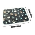 Pet Blankets for Indoor Cats,Ultra Soft Reversible Mat,Fluffy Flannel