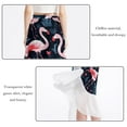thumbnail image 2 of Flamingo Stylish Chiffon Summer Beach Dresses with Polyester Straps for Women | Summer Dress, 2 of 6