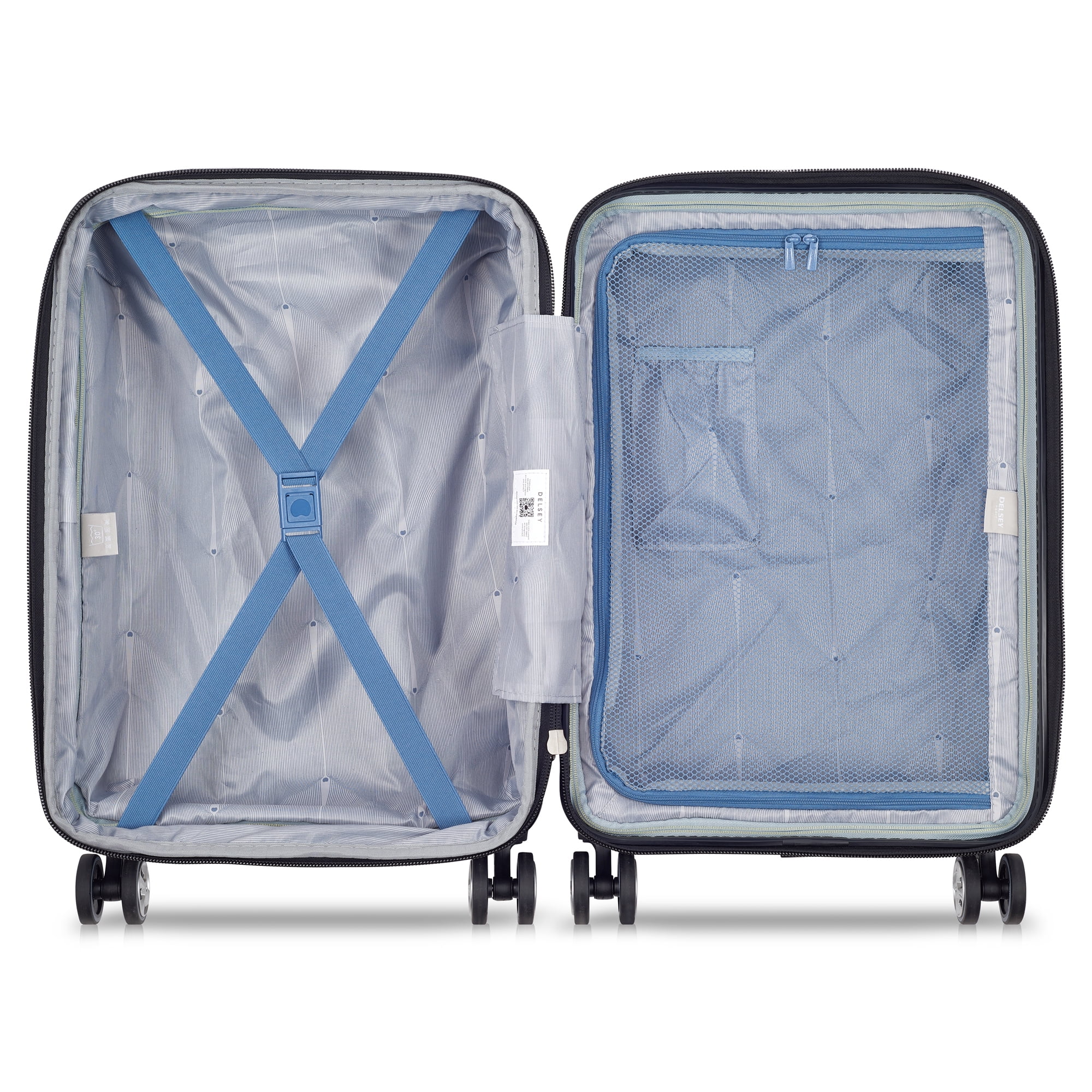 DELSEY PARIS Cruise 3.0 Carry-on Hardside Expandable Spinner Luggage, Latte