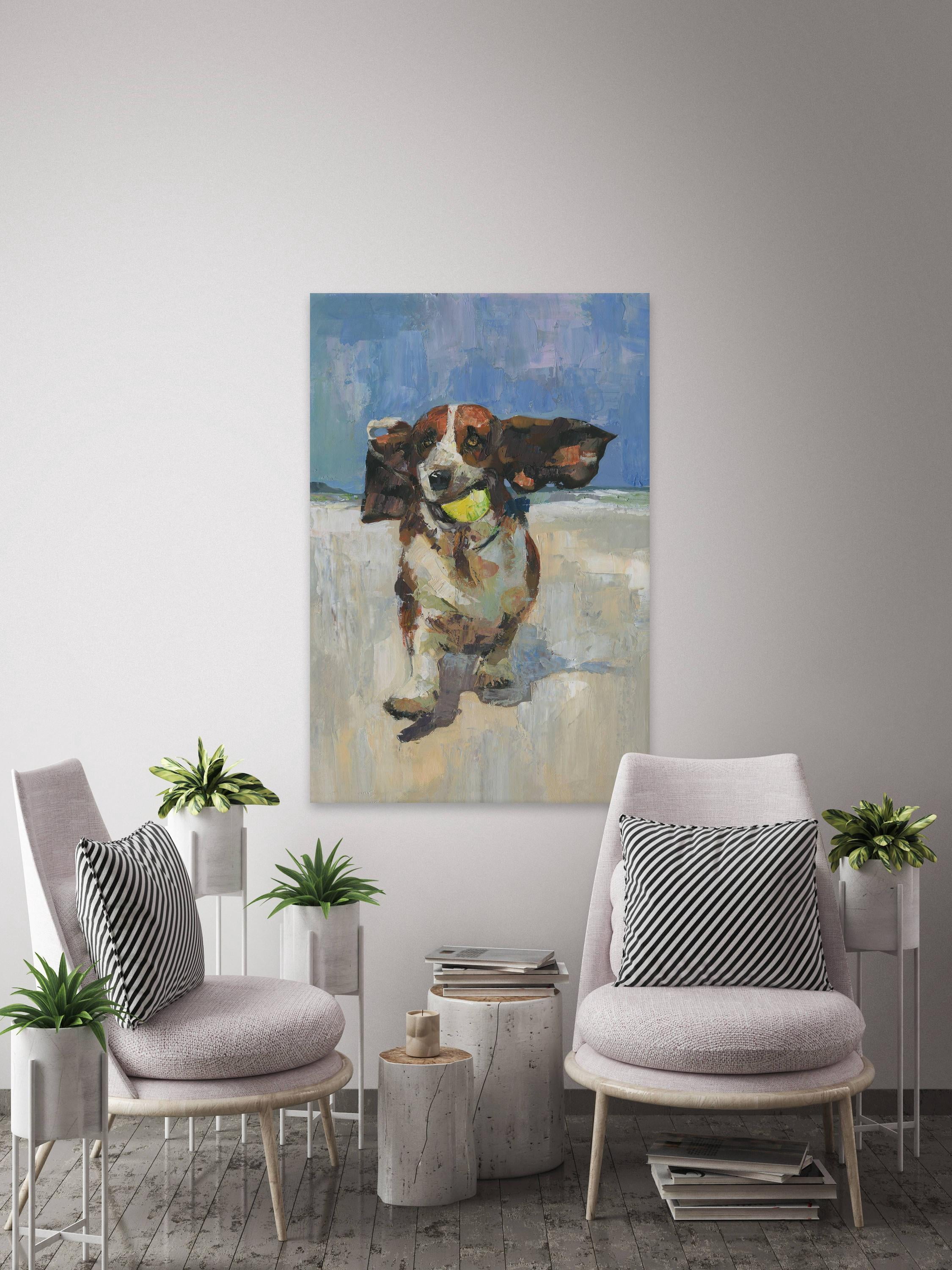 Marmont Hill Get That Ball Canvas Wall Art