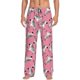 thumbnail image 1 of Fotbe Cute Cartoon Zebra Pantalones de Pijama para Hombre, Pantalones de Dormir, Pantalones de Casa con Cintura Ajustable y Bolsillos-Large, 1 of 6