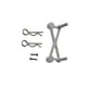 thumbnail image 5 of Tholdsy 1 Juego de accesorios de modificación de cuerpo SCX24 bien combinados, accesorio de Metal resistente y delicado, repuesto de pieza de vehículo Type1 NO1 Tholdsy CBP221521, 5 of 5