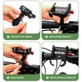 thumbnail image 2 of Universal Bike Phone Mount - 360° Rotation Anti-Shake Bicycle Phone Holder, Aluminum Handlebar Mount for Mountain Road Bikes  For 4.7" - 7.0" Phones, 2 of 9